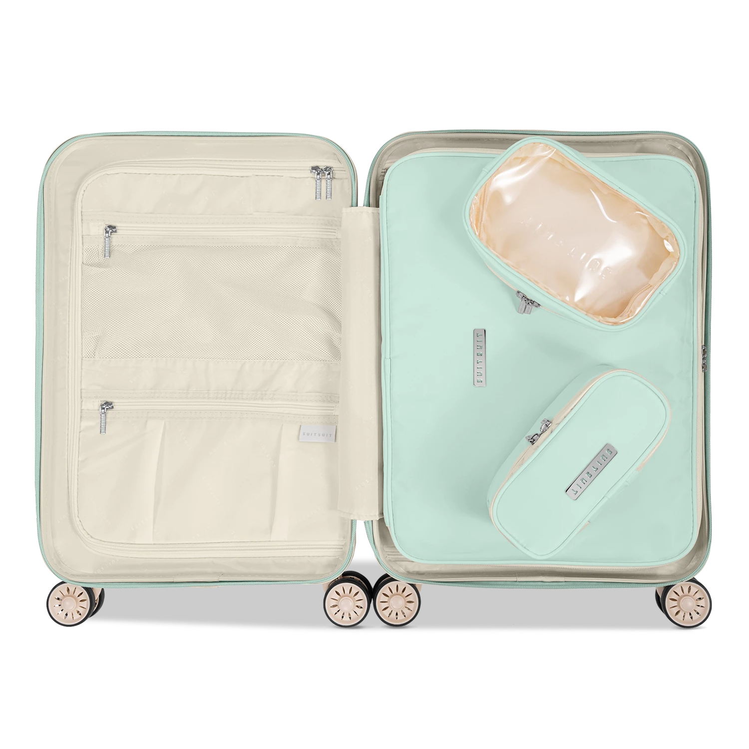 Fabulous Fifties - Luminous Mint - Packing Cube Set (55 Cm) 1 Fabulous Fifties - Luminous Mint - Packing Cube Set (55 Cm)