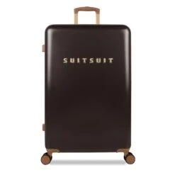 Reisstijl Exporteren Winkel 13 Fab Seventies Classic - Espresso Black - Reiskoffer (76 Cm)