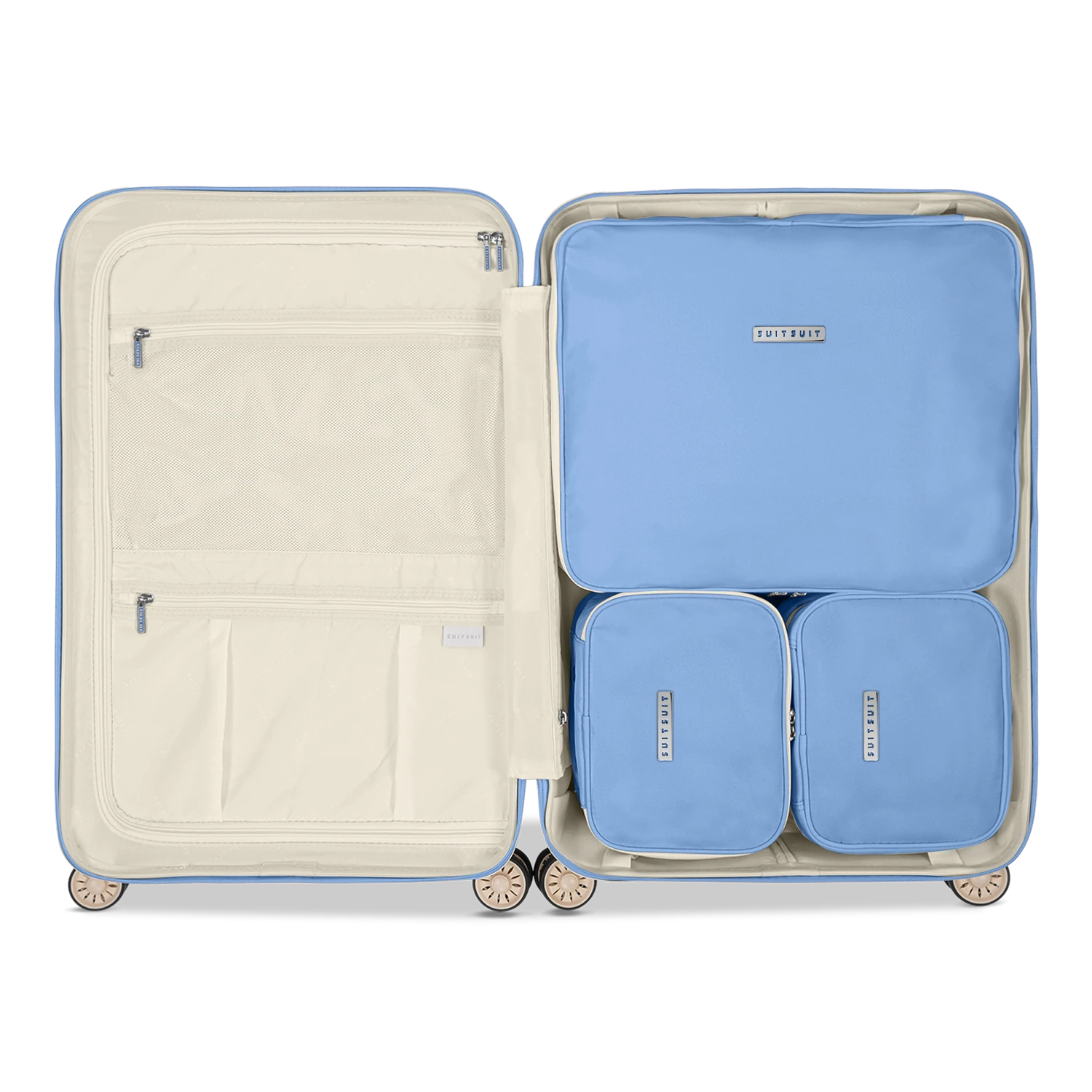 Fabulous Fifties - Alaska Blue - Packing Cube Set (66 Cm) 1 Fabulous Fifties - Alaska Blue - Packing Cube Set (66 Cm)