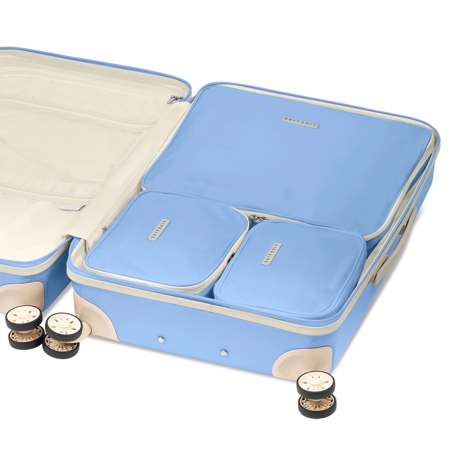 Fabulous Fifties - Alaska Blue - Packing Cube Set (66 Cm) 2 Fabulous Fifties - Alaska Blue - Packing Cube Set (66 Cm) - Afbeelding 2