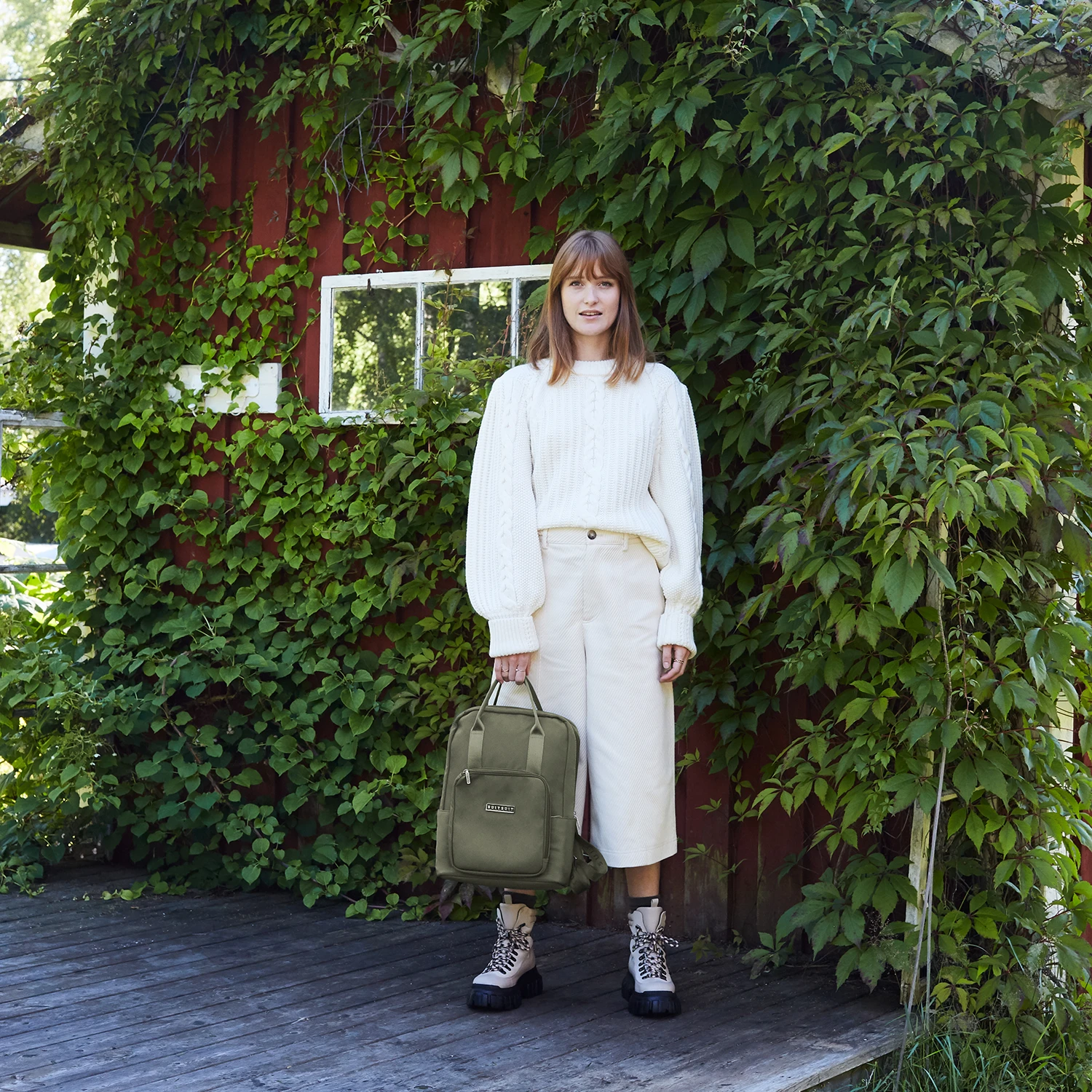 Natura - Dark Olive - Rugzak 2 Natura - Dark Olive - Rugzak - Afbeelding 2