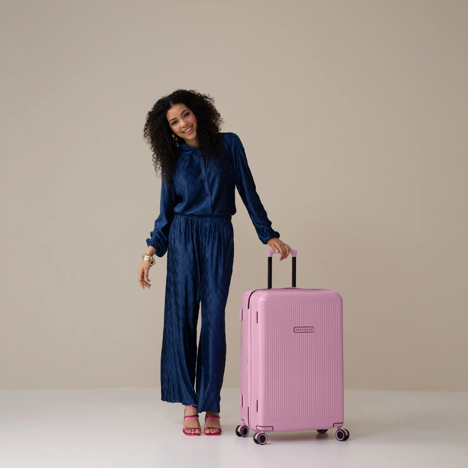 Expression - Fondant Pink - Reiskoffer (76 Cm) 2 Expression - Fondant Pink - Reiskoffer (76 Cm) - Afbeelding 2