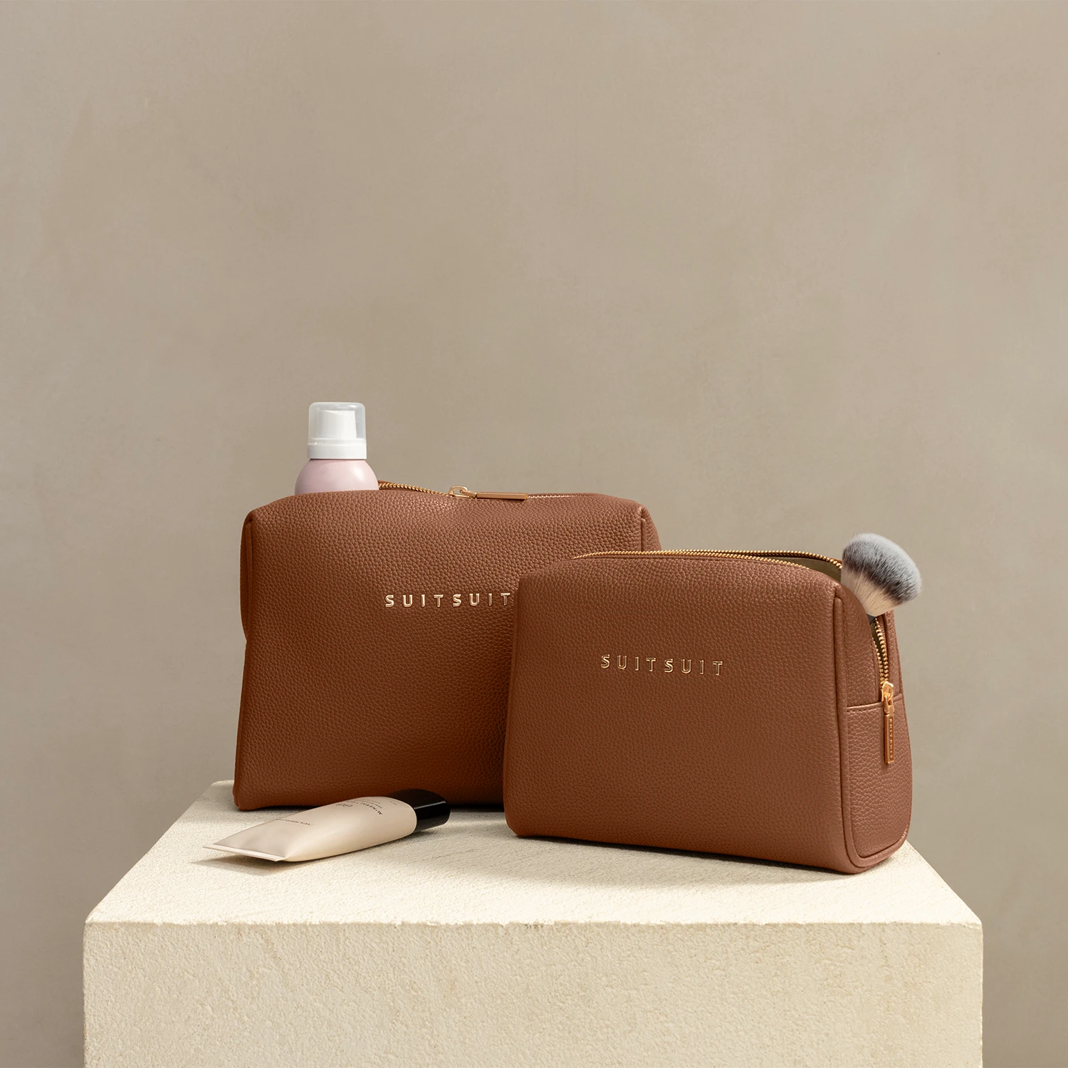 Fab Seventies - Camel - Beauty Set 2 Fab Seventies - Camel - Beauty Set - Afbeelding 2