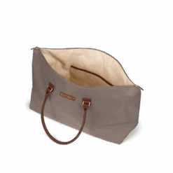 Fab Seventies - Taupe - Travel Tote 9 Fab Seventies - Taupe - Travel Tote -Reisstijl Exporteren Winkel 0013757 bs 72715 6