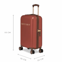 Fab Seventies - Red Ochre - Handbagage(55cm) -Reisstijl Exporteren Winkel 0013775 tr 72212 4