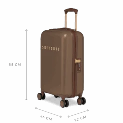 Fab Seventies - Cocoa Brown - Handbagage (55cm) -Reisstijl Exporteren Winkel 0013797 tr 72312 4