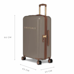 Fab Seventies - Taupe - Reiskoffer (66 Cm) -Reisstijl Exporteren Winkel 0013836 tr 72014 4